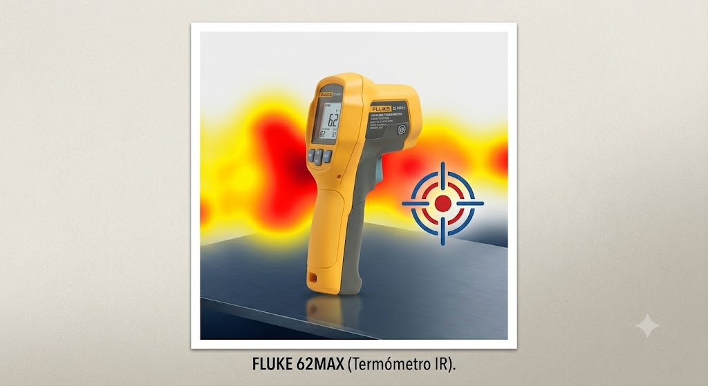 TERMÓMETRO INFRARROJO FLUKE 62MAX